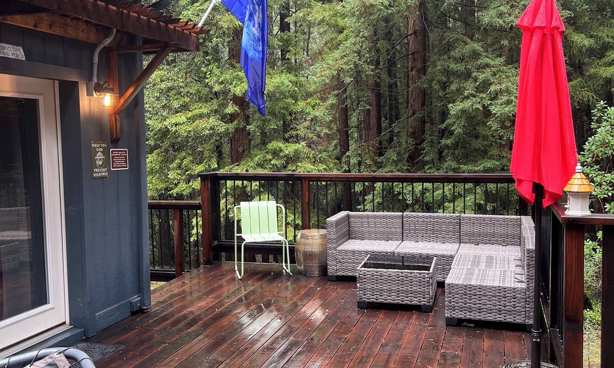 Santa Cruz House | 3 Bedroom Santa Cruz Private Mountain, house Bonny Doon Location