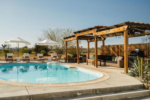 Yucca Valley House | 3BR Pool, Spa, Game Room by Jantz Properties
