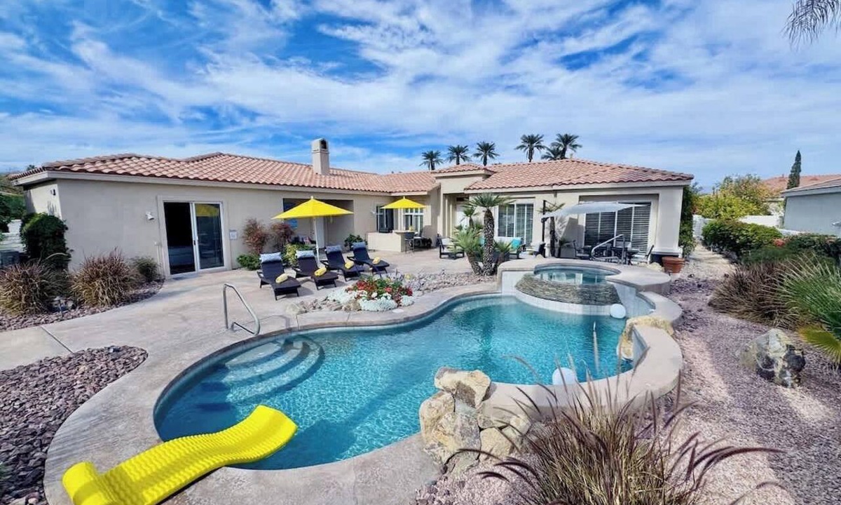 Indian Wells House | 5 Star-Rated Indian Wells 5 Bedroom, Mtn View, Cas