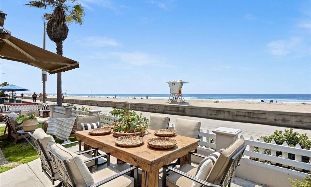 Central Mission Beach Condo | 55' Ocean Front * Exclusive Ground Level Patio * A/C