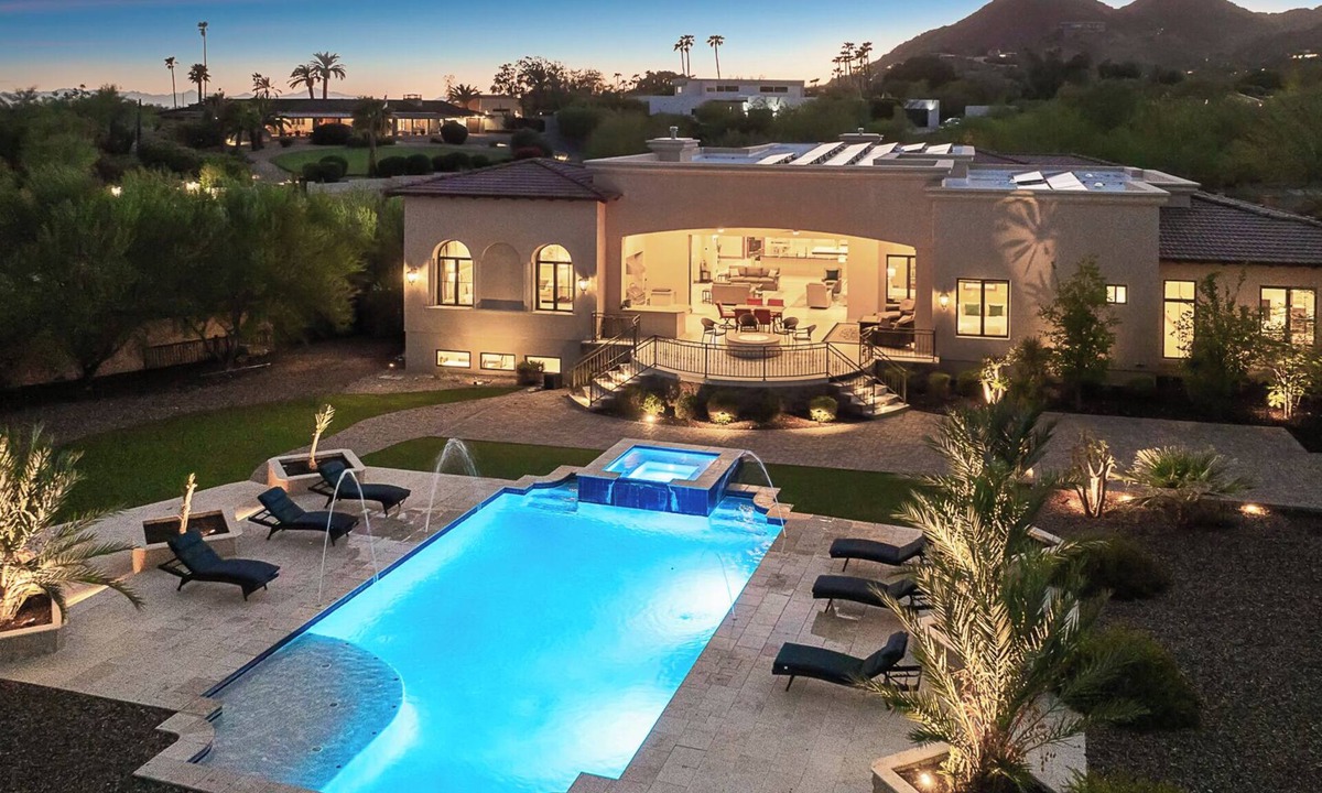 Paradise Hills House | 9BR Estate - Pickleball, Mountain Views, Heated Pool, Spa & Private Theater