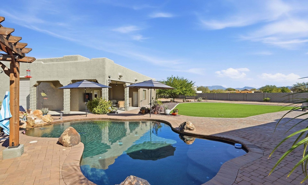 Anthem House | Alanamari Desert Estate, Pool, Spa, Casita-2 homes in one!