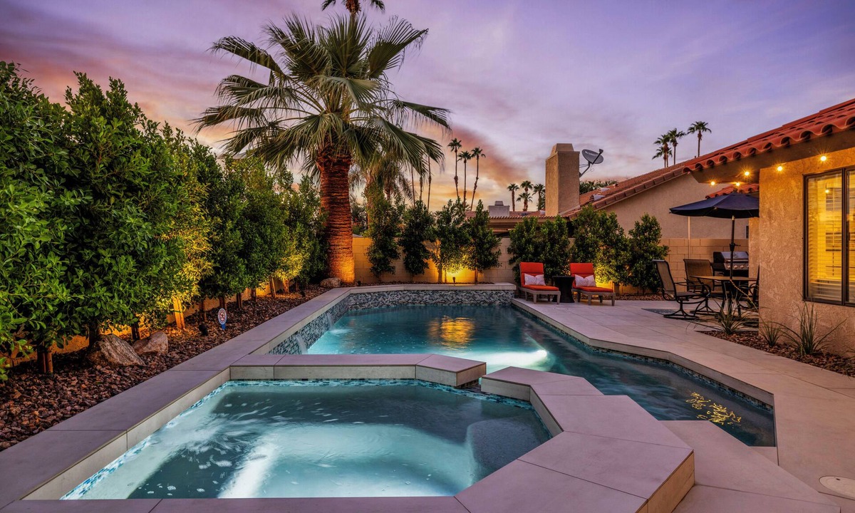 Palm Desert House | Azure Oasis - Saltwater Pool/Spa with putting green!