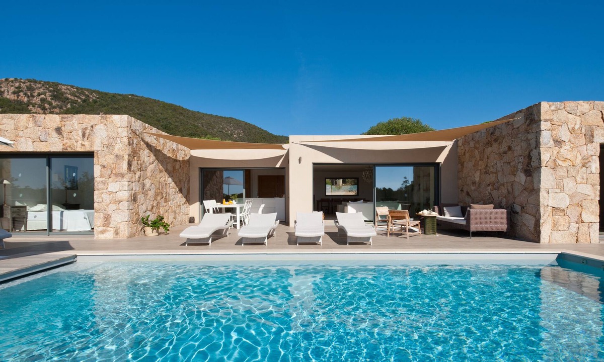 Hameau de Palombaggia Villa | Beautiful villa in Palombaggia, exceptional sea view, private beach access