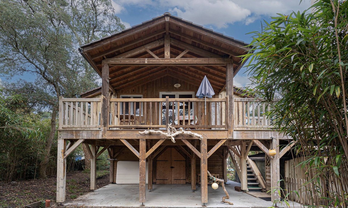 Labenne-Ocean House | Chalet Perché with Full Comfort in Labenne Océan – Unique Stay for 4 Guests - Beach Nearby