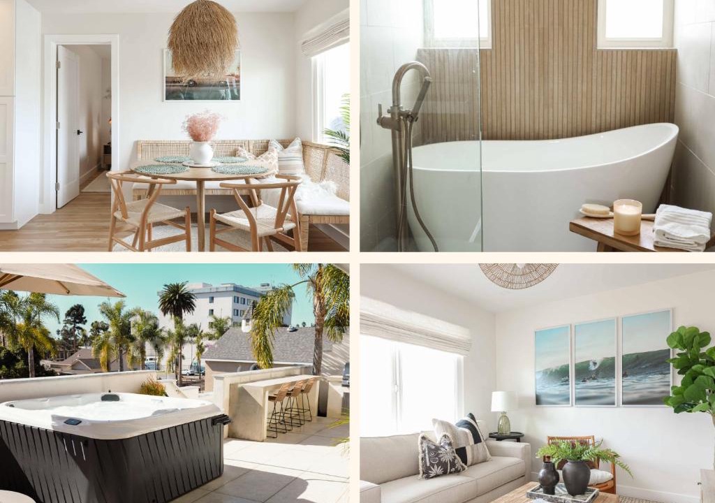 Townsite Apartment | Chic Surf Lodge with Hot Tub & Ocean Views