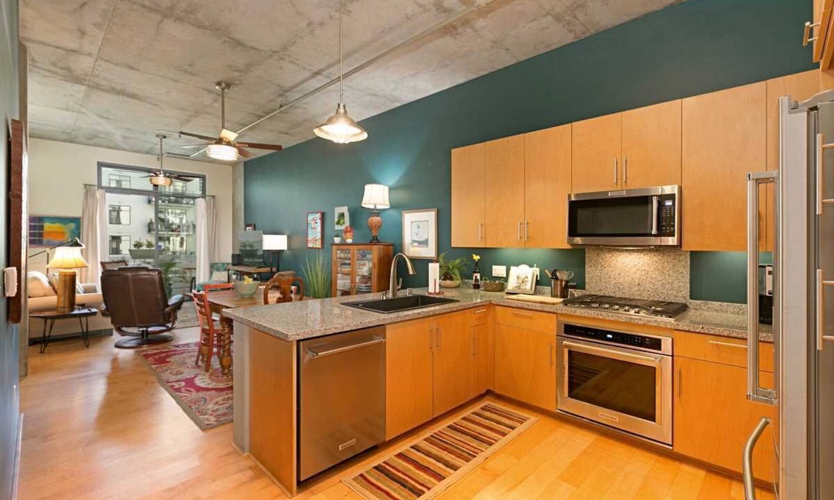 East Village Condo | Colorful Serenity in the City Center