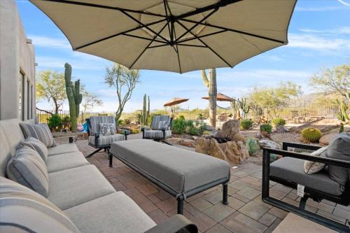 New River Villa | Desert Oasis Pool, Golf, Games Mountain Views