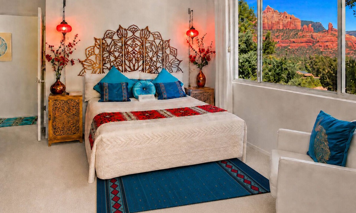 West Sedona Apartment | Discount 20% July&Aug Star of Sedona Studio on Vortex land + Views+Outdoor Room!