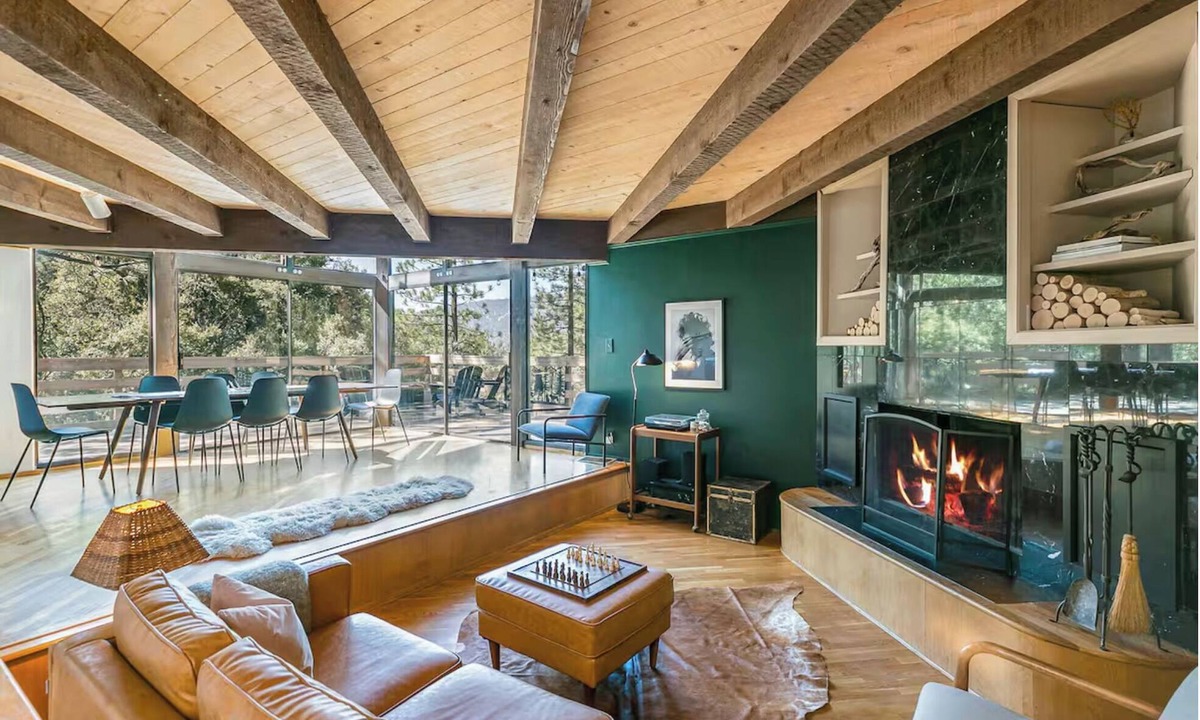 Pine Mountain Club House | Enchanted Forest A-Frame, Sauna, Hiking, Stars!
