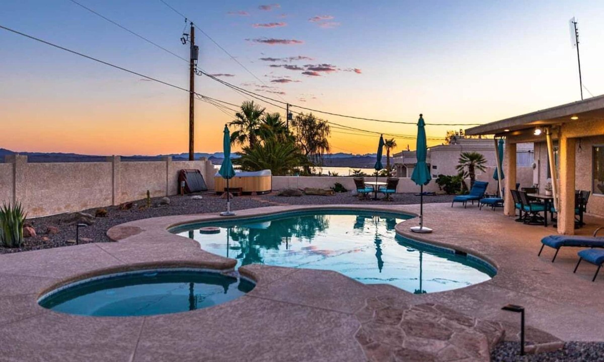 Lake Havasu City House | Fabulous Havasu Home | Private Pool & Hot Tub