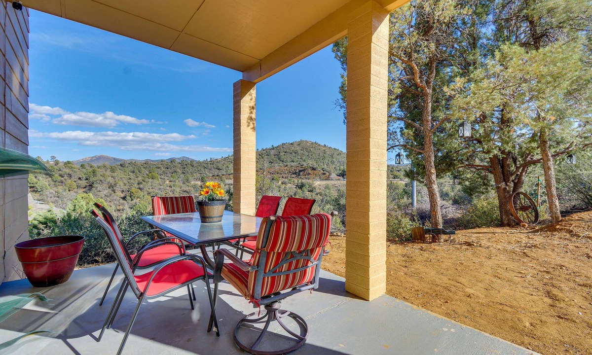 Yavapai Hills Cabin | Game Room + Mtn-View Deck: Prescott Escape!