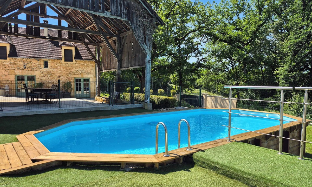 Cenac-et-Saint-Julien House | Gîte overlooking Domme with private pool and spa