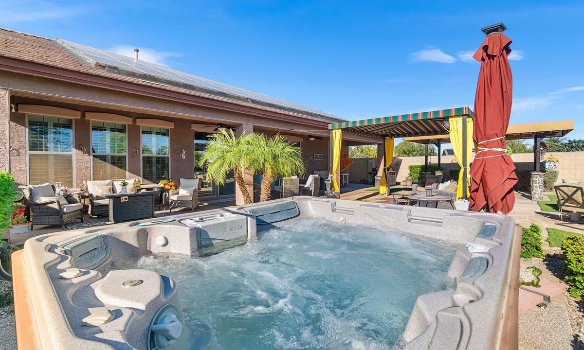 Glenmont Estates House | Goodyear Gem, Jacuzzi, Grill, Outdoor Oasis