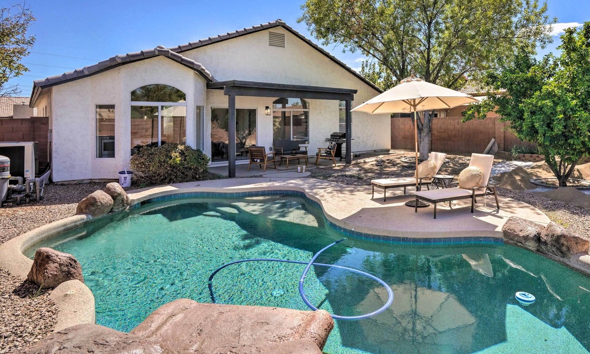 Paradise Valley Village House | Heated Pool + Foosball: Modern Phoenix Sanctuary