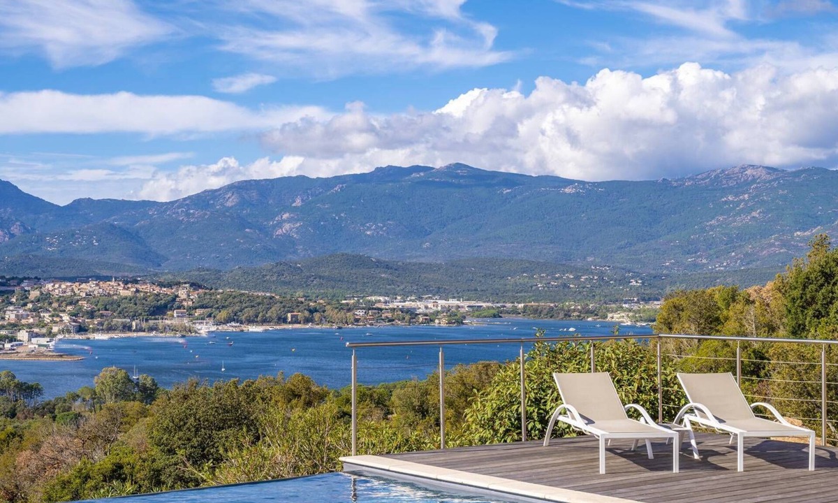 Porto-Vecchio House | Magnificent LUXURY villa 180° SEA VIEW HEATED SWIMMING POOL