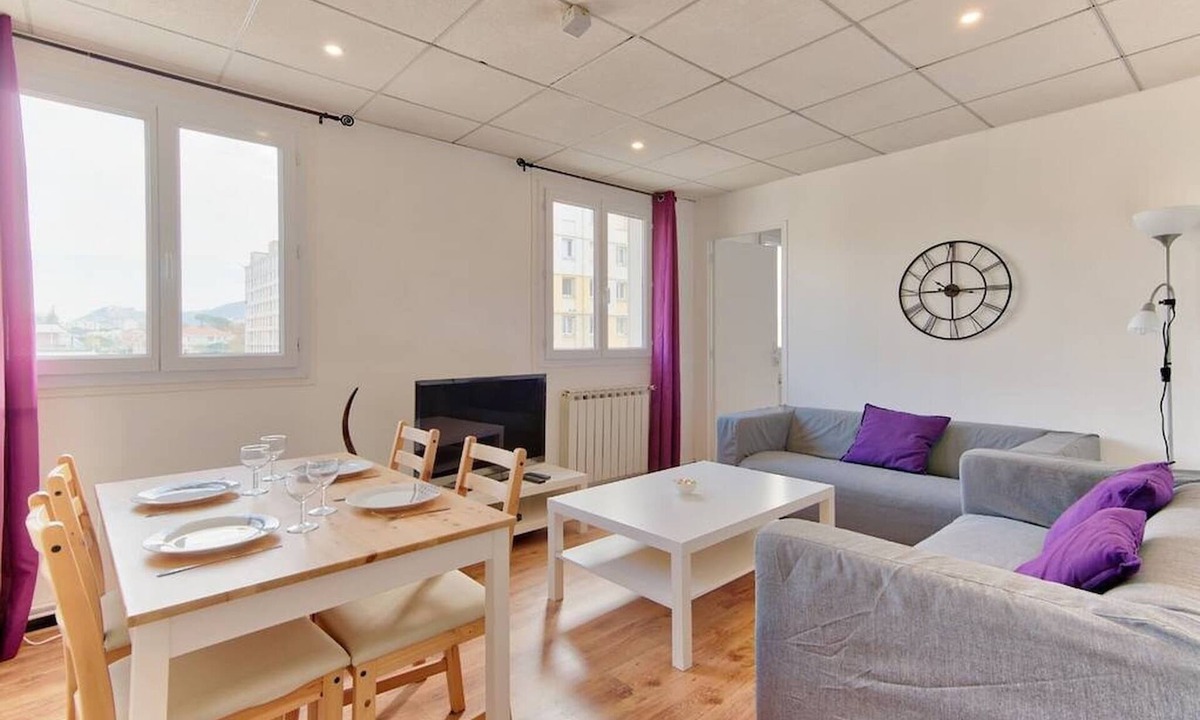 Chanot - Stade Velodrome Apartment | MICHELET 2 · T4 à 14 min à pied du Stade Vélodrome