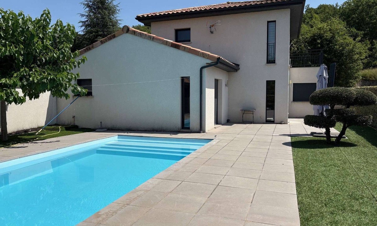 Ruoms House | Modern Villa with AC, Private Pool, and Terrace in Ruoms - Sleeps 6