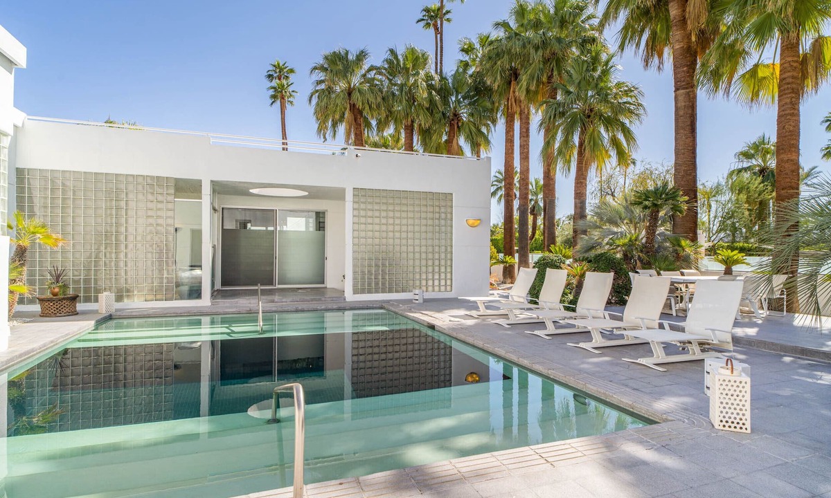 Old Las Palmas House | Modernist Private Estate in Old Las Palmas - 12' Deep Pool!