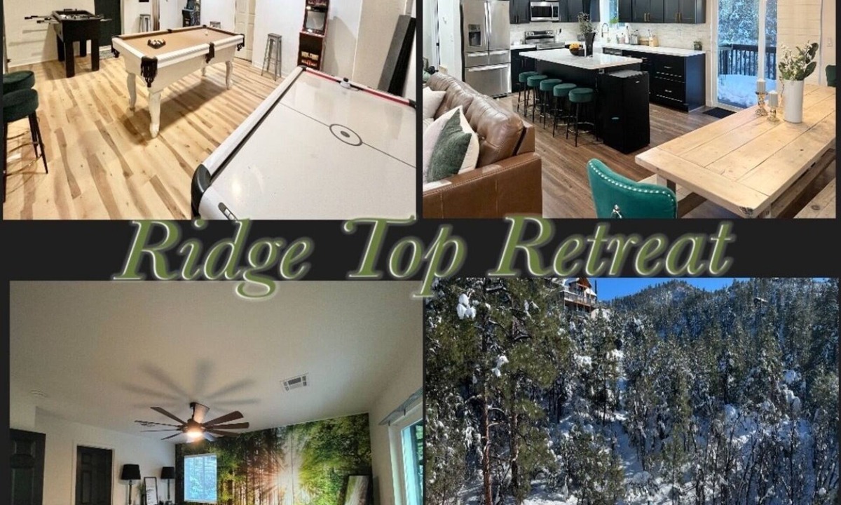 Oak Knoll Village House | Mountain View, 5-BR Estate-Jacuzzi-Game Room, <8 Min DT-Private Forested