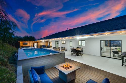 Fletcher Hills Villa | Mountain View 6BR with Pool Spa and Games