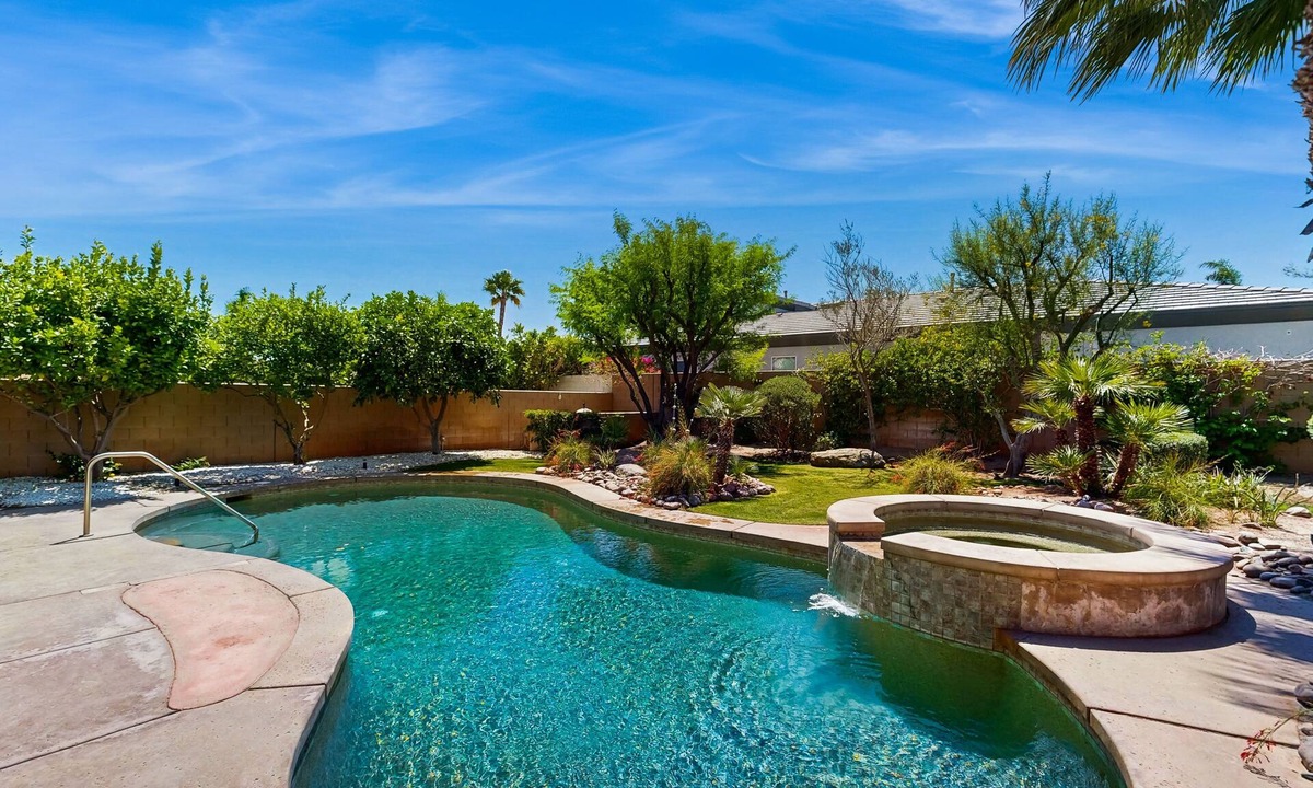 Versailles House | Oasis-style, dog-friendly home w/a furnished patio, yard, private pool, & spa