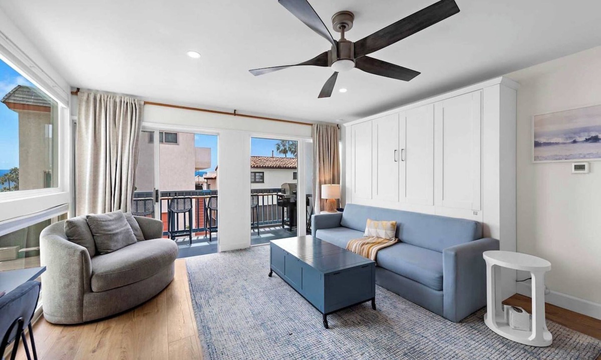 San Clemente Apartment | Oceanview Retreat Steps to Beach with Bikes and AC