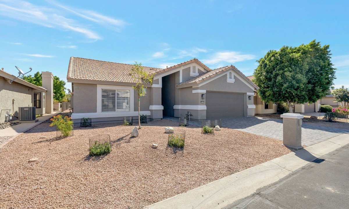 Palm Valley House | Pebblecreek 55+ Resort community. Virtually brand-new home with heated pool!