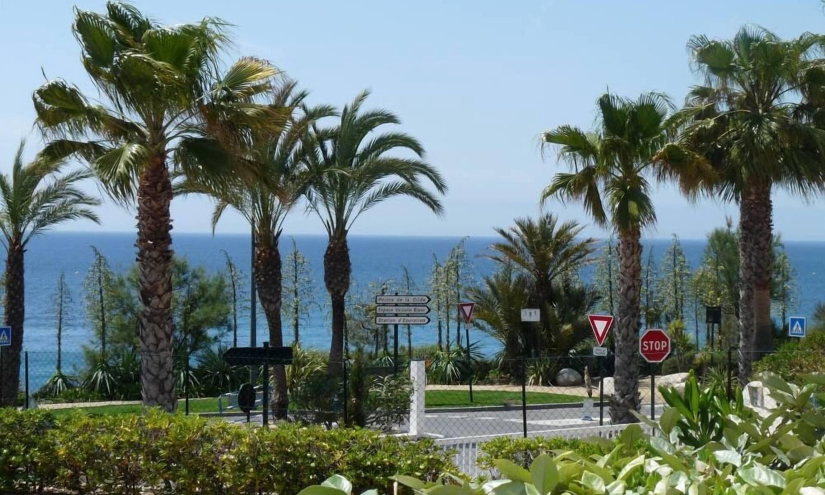 Sanary-sur-Mer Apartment | Portissol Beach, 50 m away SANARY Studio: Ocean view, quiet location, terrace