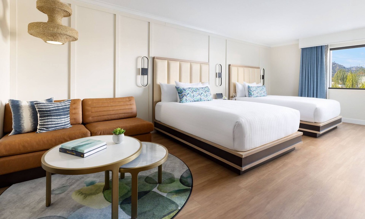 Calabasas Hotel | Premium Two Queen, The Anza A Calabasas Hotel, Pool, Near Lake Calabasas Park