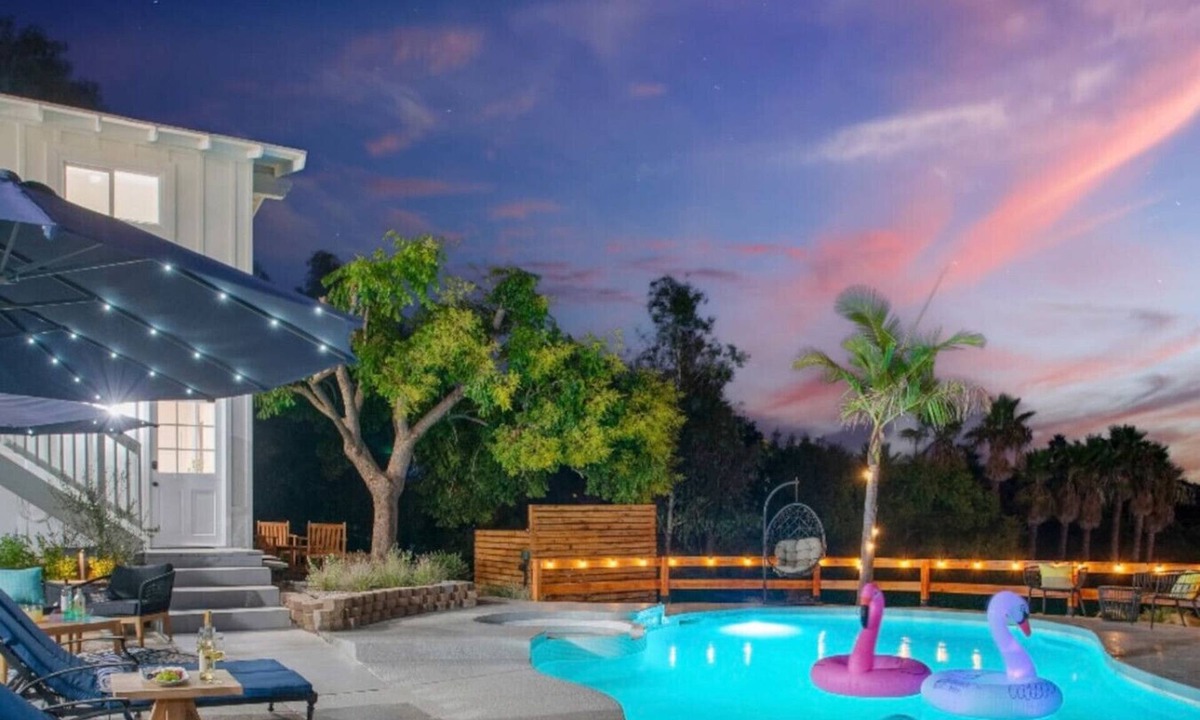 Fallbrook Villa | Priv. Resort! Mountain Views Oasis- Heated Pool & Spa, Game Rm, Temecula-8 miles