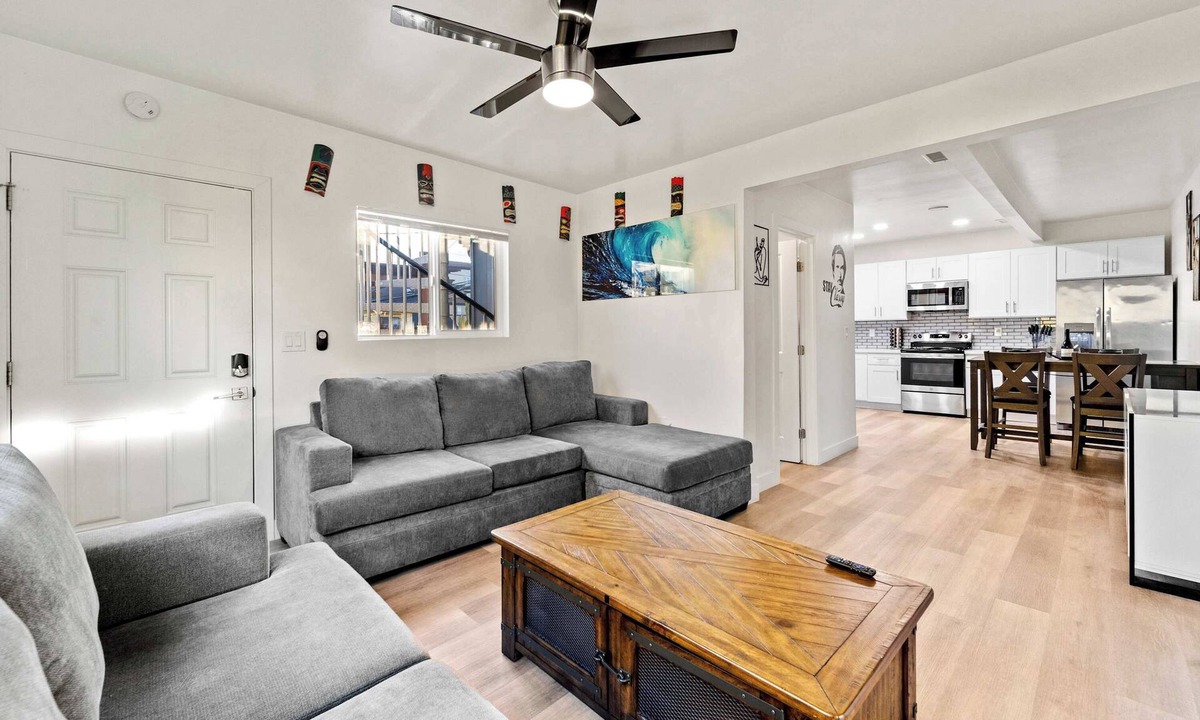 North Park Condo | Relax in Modern 2BR Retreat | Rooftop Deck + Views