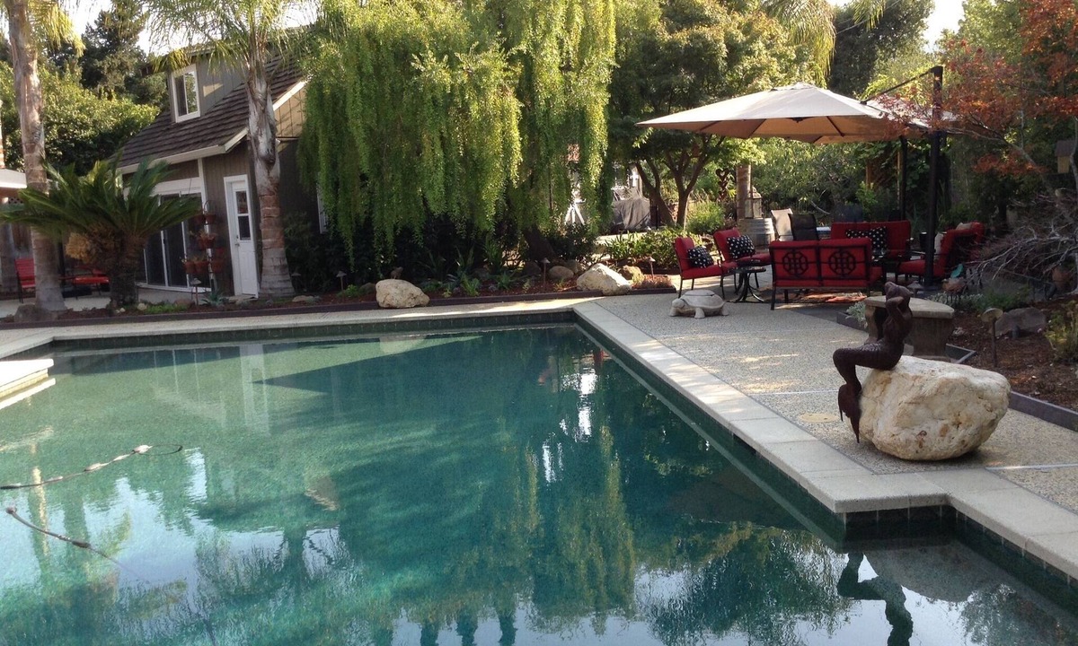 Monte Sereno Cottage | Relax surrounded by a garden and pool.