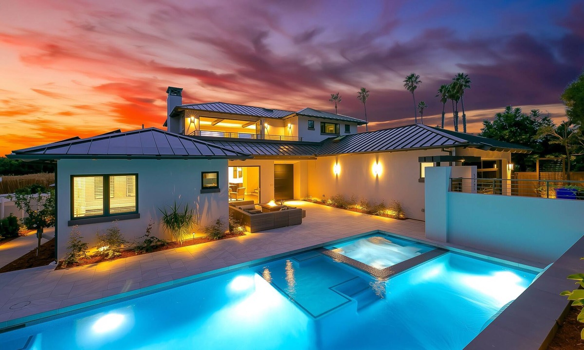 Upper Hermosa House | Renovated, Gated, Luxury Bird Rock Home with Private Pool, Hot Tub & Fire Pit