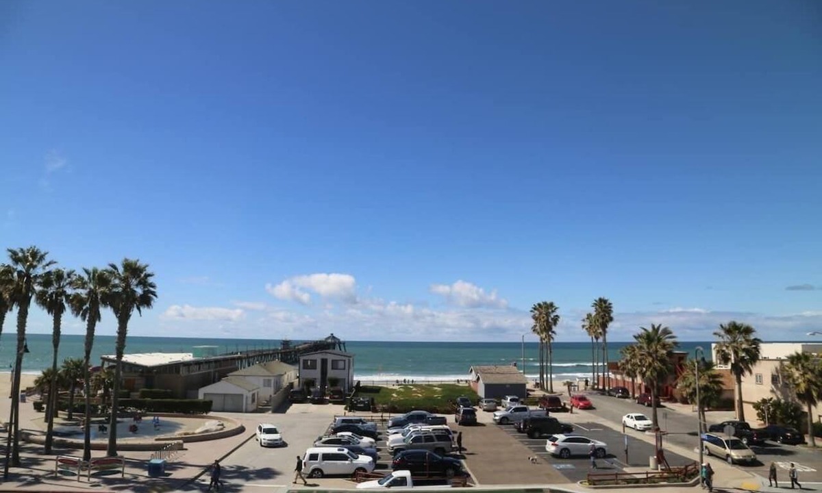 Imperial Beach House | San Diego Beachfront House 60s to sand, surf, pier