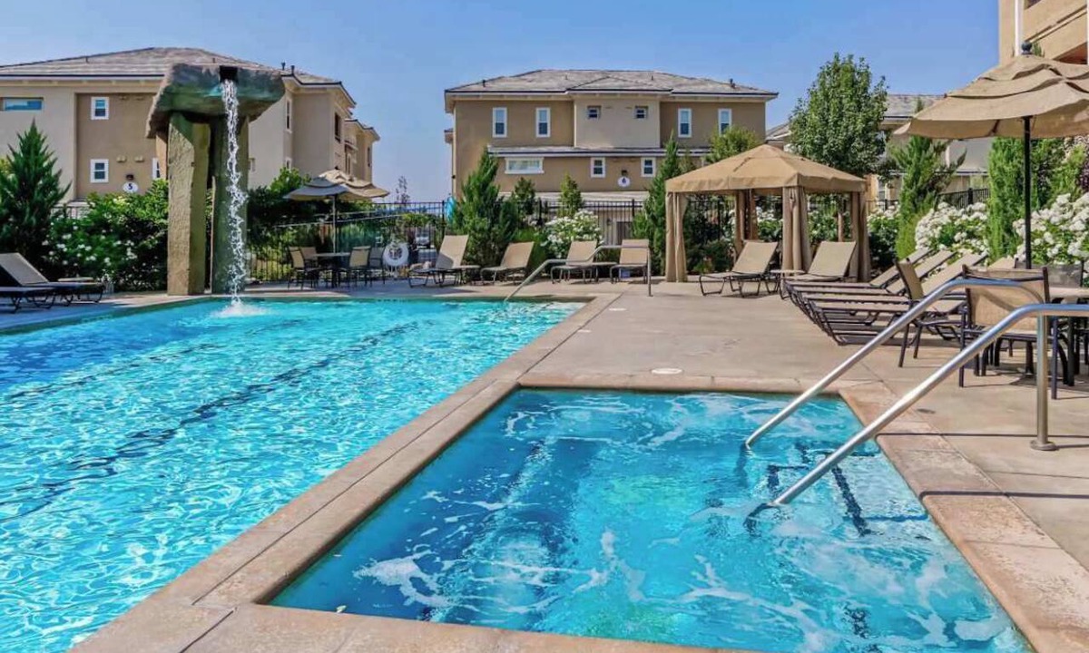 Reno/Tahoe Airport Apartment | South Reno 2BR · Mountain Views, Pool & Sauna