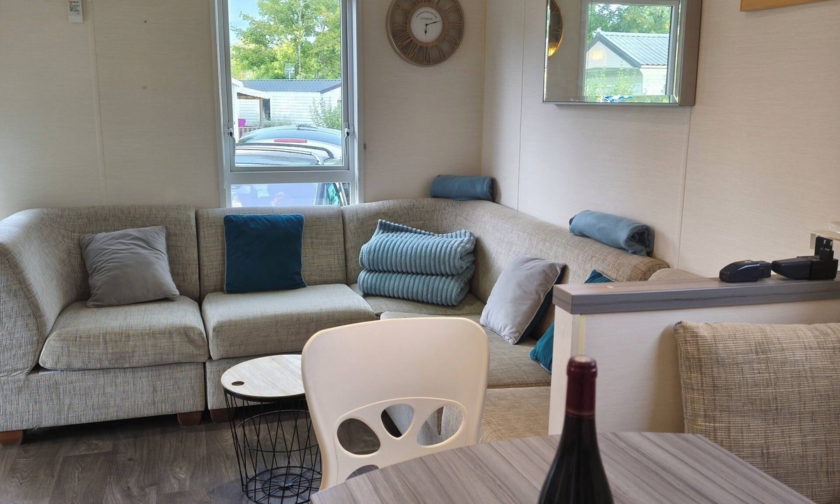 Onzain House | Spacious mobile home for 6 people near Beauval zoo and the Loire castles