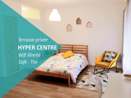 Chateauroux Apartment | Studio hyper centre avec balcon
