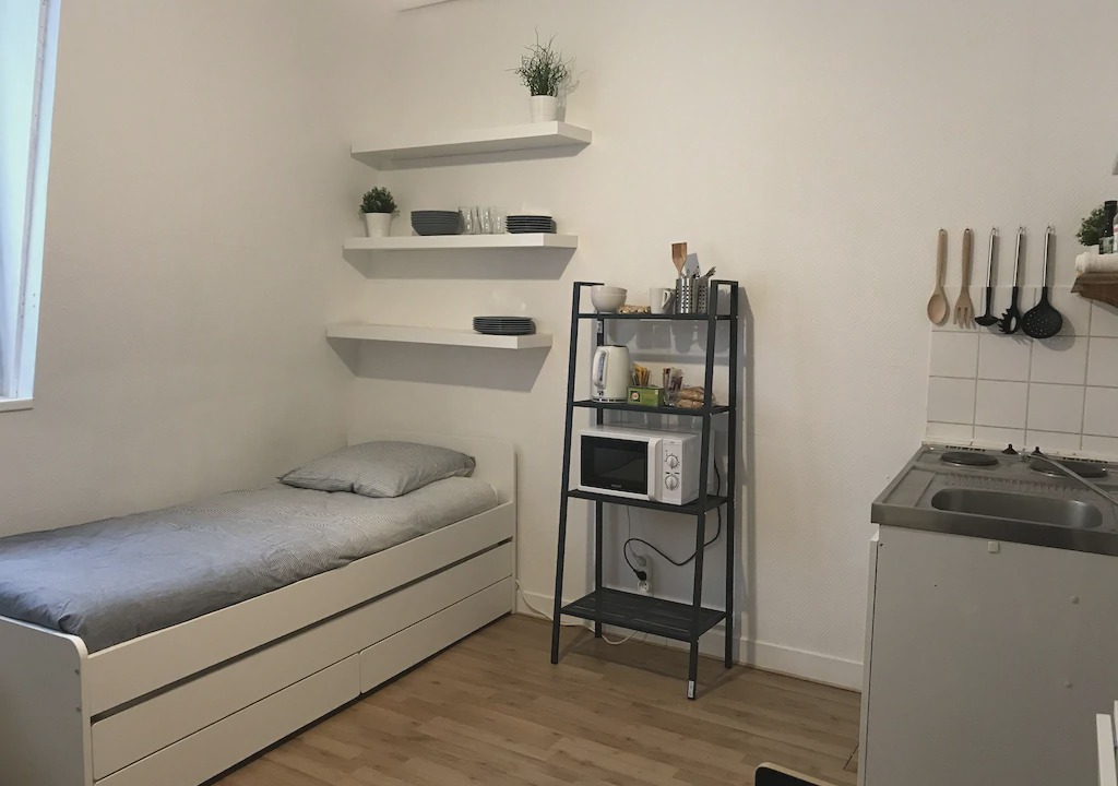 Quartier Vieux Marche-Cathedrale Apartment | Studio Rouen Rive-droite