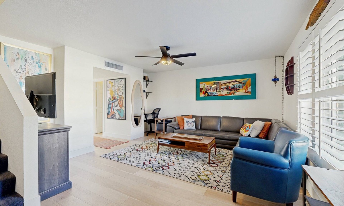 Baristo Condo | Stylish, Dog-Friendly Condo w/Grill, shared Pool and Spa - Close to Downtown