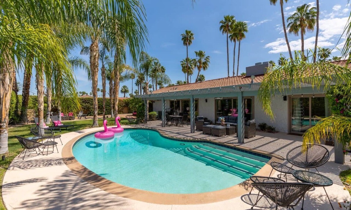 Sonora Sunrise House | Stylish Palm Springs Home with Pool & Sauna