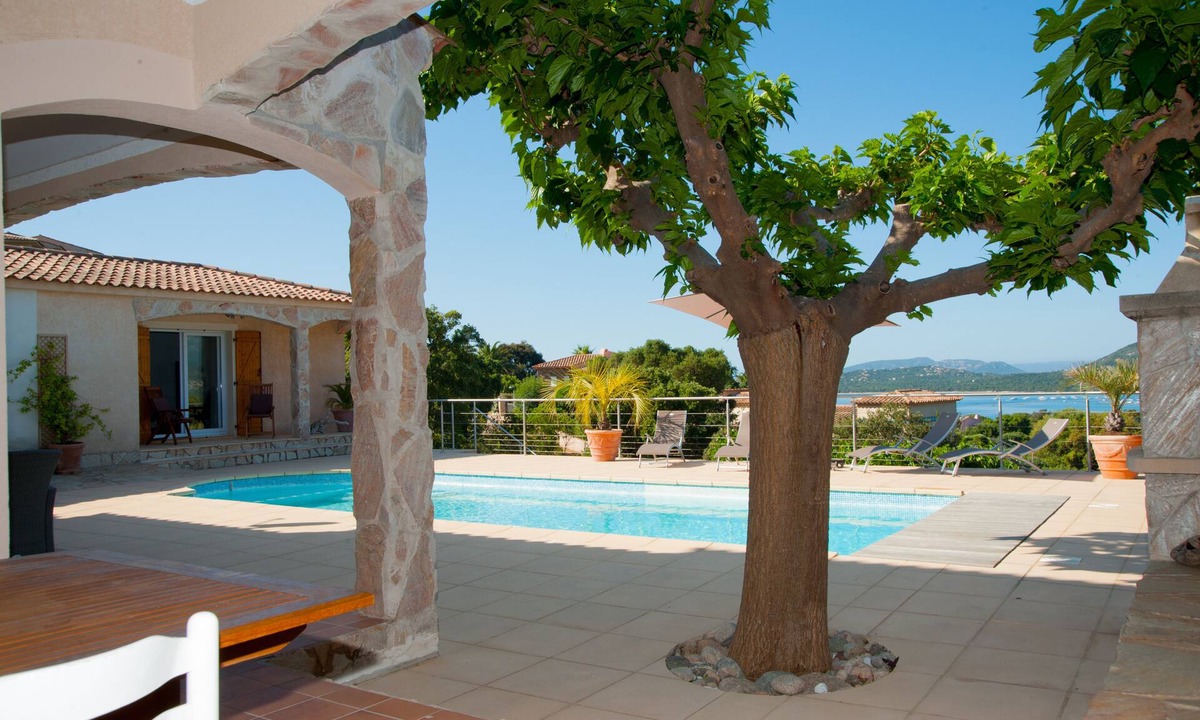 Pinarellu Villa | VILLA 4 ROOMS 3 BATHROOMS WITH HEATED POOL 500M SEA VIEW/MOUNTAIN