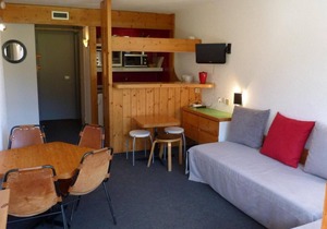 50m from shops, 3rd floor, tv, 33m², Les Arcs