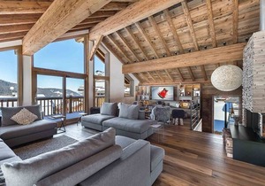 Modern and spacious chalet in Méribel with jacuzzi and sauna