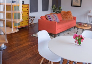 Santa Monica Modern Studio Near MONTANA ave, close to Beach, Mall, restaurants