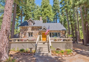 Tahoe Stone Cottage, Tahoe Park Private Beach, Tahoe City, West Shore