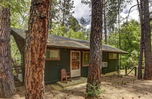 Groom Creek Cabin | 10 min from downtown Prescott. touch point cleaning provided these times