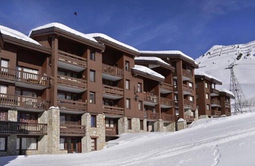 Belle Plagne Apartment | 100m from resort center, view ski slopes, tv, 18m², La Plagne
