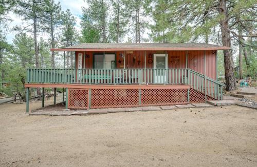 Prescott House | 2 Mi to Arizona Christmas City! Cabin w/Fireplace