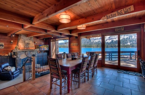 Truckee House | 3 bedroom and Den, 3.5 bath, sleeps 8, Lakefront with private dock DLR#004